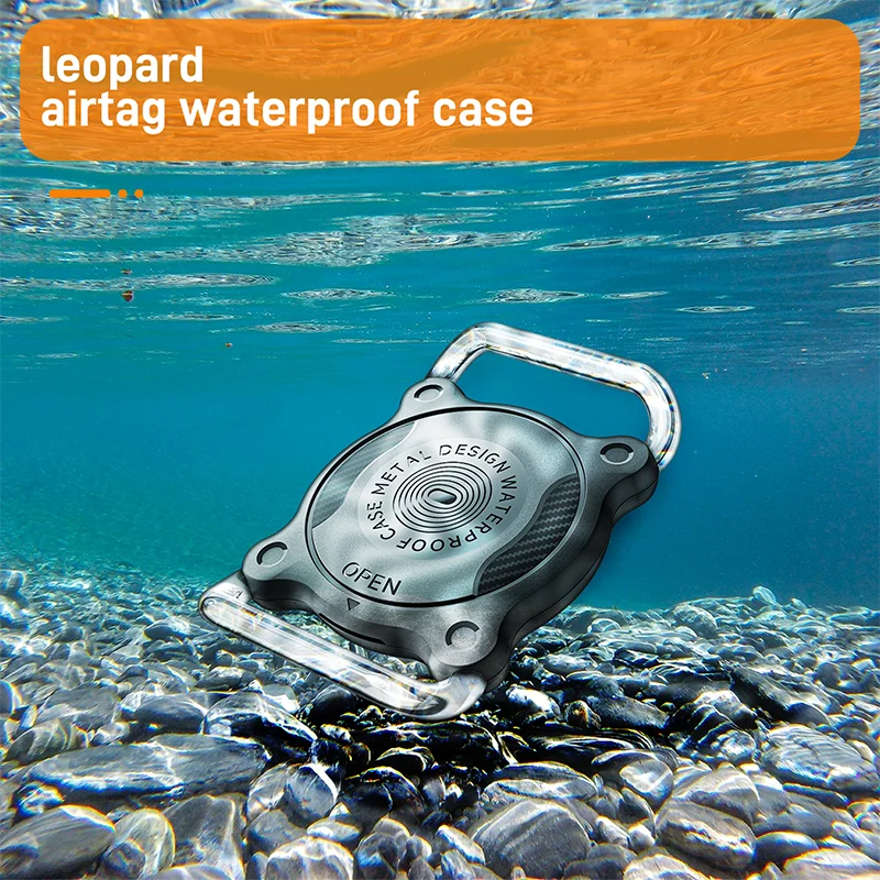 Wasserdichter AirTag-Anhänger mit Metallbefestigung – Sicherer Schutz für Kinder, Haustiere & Wertsachen